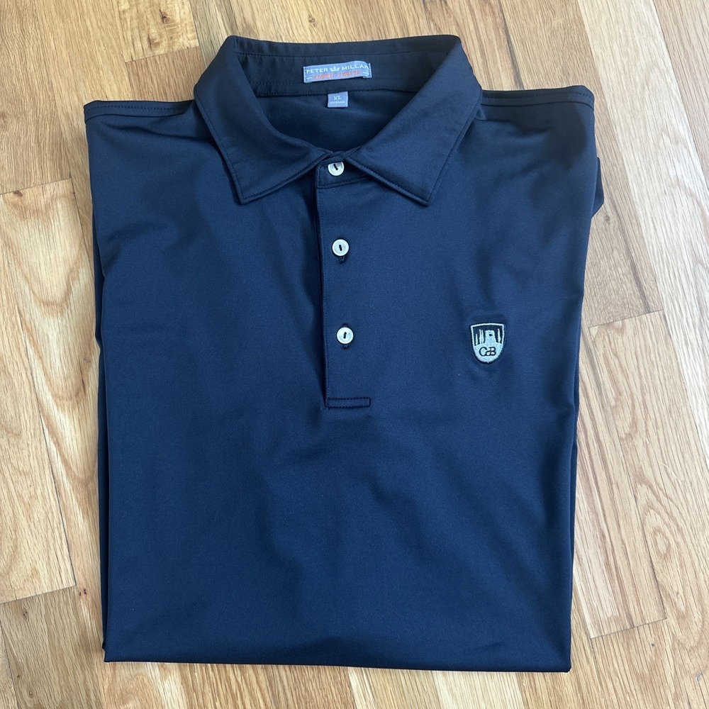Peter Millar Solid Performance Jersey Polo Sean S… - image 6